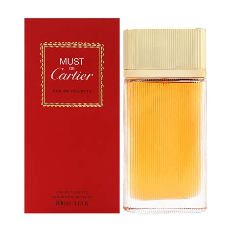 Profumo MUST de CARTIER donna eau de Toilette 50ml Spray